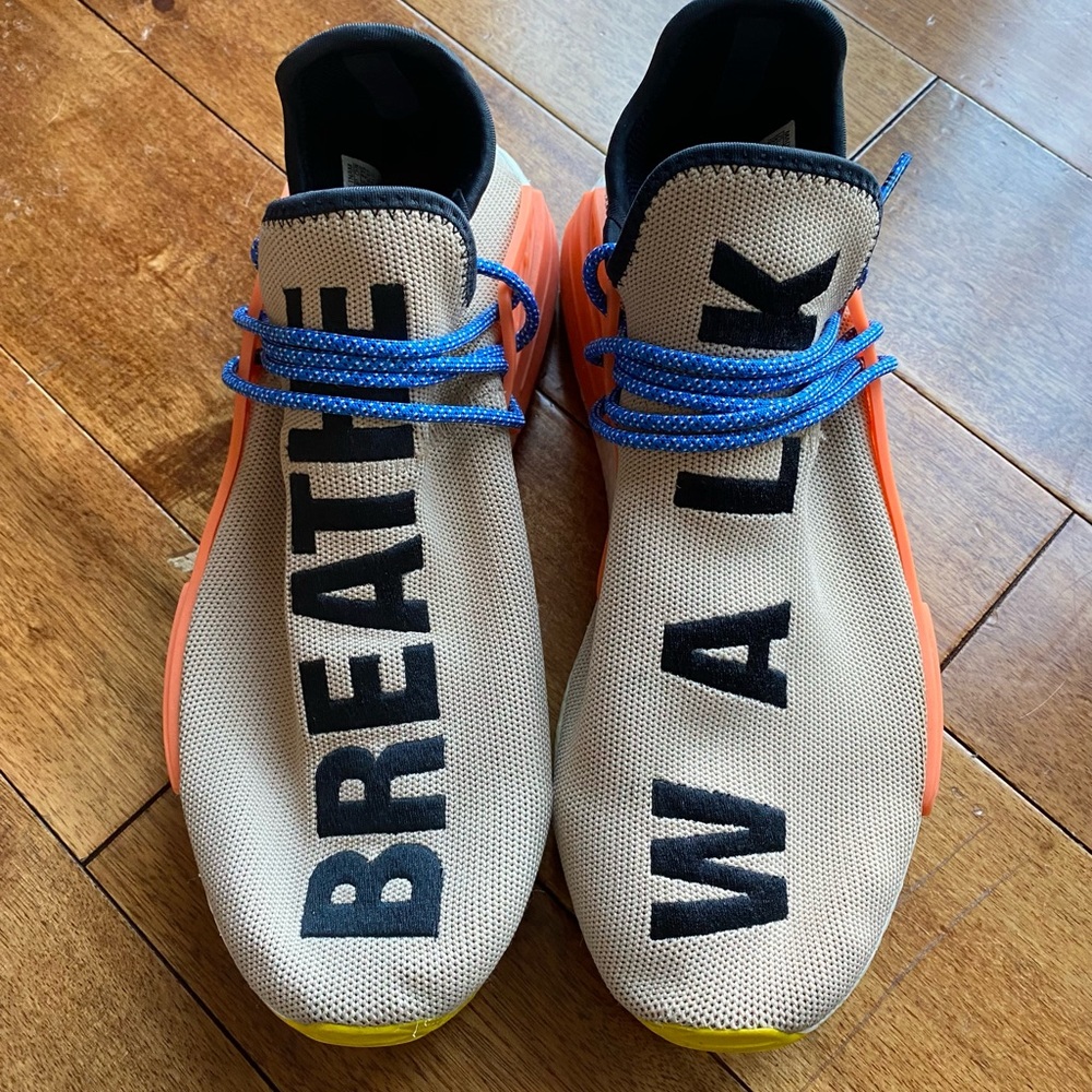 Adidas x Pharrell Williams Human Race NMD Breathe Walk Sneakers - Size 10.5